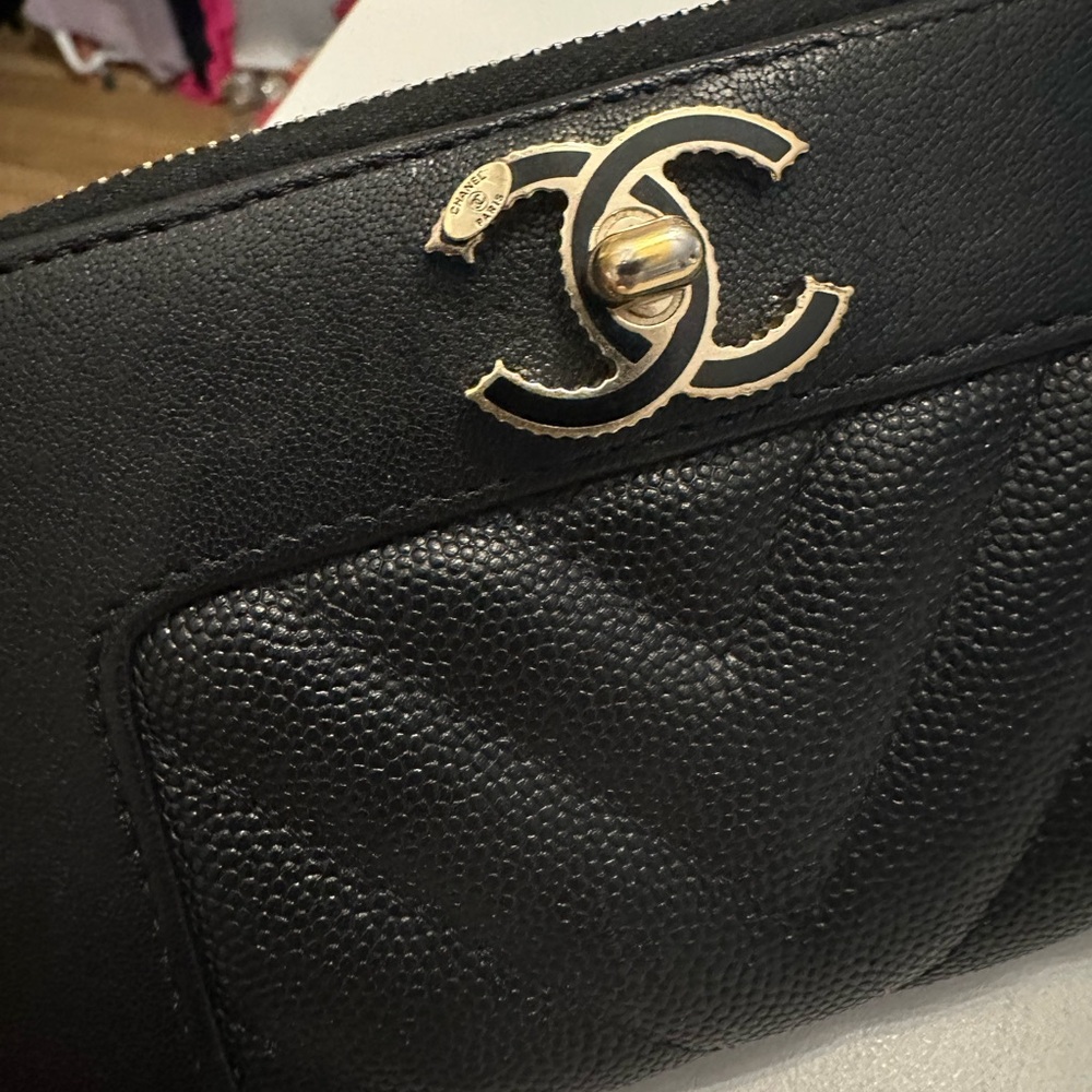 Chanel Black Leather Wallet - Picture 14 of 15
